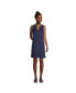 ფოტო #1 პროდუქტის Women's Long Cotton Jersey Sleeveless Swim Cover-up Dress Print