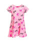 ფოტო #1 პროდუქტის Girls French Terry Skater Dress Pink Toddler| Child