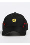 02445102 Ferrari SPTWR Race BB Cap Siyah Unisex Şapka