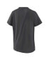 ფოტო #2 პროდუქტის Women's Charcoal Baltimore Ravens Boyfriend T-shirt