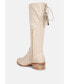 Фото #2 товара Francesca tassels detail short heel calf boot