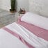 Фото #4 товара Мешок Nordic без наполнения Alexandra House Living Eira Горячий розовый 105 кровать 3 Предметы