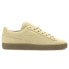Фото #1 товара Puma Suede Gum Lace Up Mens Beige Sneakers Casual Shoes 38117402