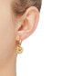 Love Knot Drop Earrings in 14k Gold