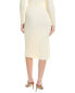 Solid & Striped The Yvette Midi Skirt Women's White S - фото #2