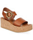 Фото #1 товара Women's Glory Platform Wedge Sandals