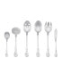 Фото #4 товара Riverridge Bouquet 46 Piece Monogrammed Flatware Set - N, Service for 8