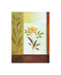 Pablo Esteban Orange Flower and Leaves Canvas Art - 36.5" x 48"