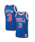 Men's Allen Iverson Royal Philadelphia 76ers 1996-97 Hardwood Classics Swingman Jersey