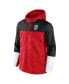 Men's Red, Black Wisconsin Badgers Game Day Ready Full-Zip Jacket