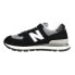 Фото #5 товара New Balance 574 Lace Up Mens Black Sneakers Casual Shoes ML574DZB