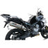 GPR EXHAUST SYSTEMS Satinox CF Moto 800 MT Touring 22-24 Ref:E5.CF.10.SAT Stainless Steel homologated slip on muffler