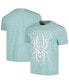 Фото #1 товара Men's Light Blue Distressed KISS Spider Washed Graphic T-shirt