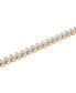 ფოტო #3 პროდუქტის Diamond Link Tennis Bracelet (3 ct. t.w.) in 10k Gold, Created for Macy's
