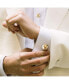 ფოტო #2 პროდუქტის Classic Smooth & Ridge Knot Cufflinks and Tuxedo Studs