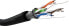 Фото #2 товара Wentronic CAT 5e outdoor network cable - F/UTP - black - 100m - 100 m - Cat5e - F/UTP (FTP)