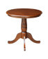 Фото #4 товара 30" Round Top Pedestal Table- 28.9"H