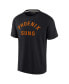 Фото #3 товара Men's and Women's Black Phoenix Suns Super Soft T-shirt