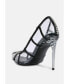 ფოტო #6 პროდუქტის diamante clear stiletto heel pumps