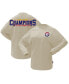 Women's Cream Texas Rangers 2023 World Series Champions Sparkle Long Sleeve T-shirt