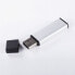 Xlyne ALU - 8 GB - USB Type-A - 2.0 - 8 MB/s - Cap - Black - Silver
