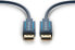 Фото #1 товара ClickTronic 70710 - 1 m - DisplayPort - DisplayPort - 3840 x 2160 pixels - Blue - Gold