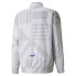 Puma Italy Away Prematch Full Zip Soccer Jacket Mens White Casual Athletic Outer M - фото #2