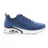 Фото #1 товара Skechers Tres-Air Uno Revolution-Airy Mens Blue Wide Sneakers Shoes