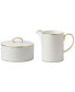 Gio Gold Cream & Sugar Set