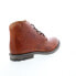 Фото #8 товара Bed Stu Hoover F414002 Mens Brown Leather Lace Up Chukkas Boots 9.5