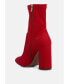 Фото #3 товара ankle lycra block heeled boots