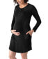 ფოტო #1 პროდუქტის Maternity Betsy Ribbed Nursing Nightgown