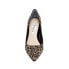 Nina Nina Cheetah Pointed Toe Stiletto Pumps Womens Black, Brown Dress Casual NI