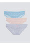 Фото #1 товара LCW DREAM Baskılı Bikini Külot 3'lü Paket
