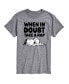 ფოტო #1 პროდუქტის Hybrid Apparel Peanuts Nap Mens Short Sleeve Tee