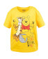 ფოტო #3 პროდუქტის Baby Boys Winnie the Pooh Mickey Mouse Tigger Pullover T-Shirt and French Terry Shorts Outfit Set to