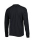 Фото #2 товара Men's Black Jacksonville Jaguars Brand Wide Out Franklin Long Sleeve T-shirt