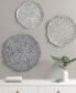 Фото #4 товара Rossi Iron Painted Wall Decor, Set of 3 Piece
