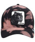 Фото #4 товара Men's Black Acid Panther Trucker Snapback Hat