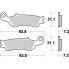 Фото #1 товара MOTO-MASTER Yamaha 094921 Sintered Brake Pads