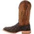 Фото #6 товара Durango Premium Exotics Pirarucu Square Toe Cowboy Mens Brown Casual Boots DDB0