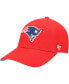 Фото #1 товара Boys Red New England Patriots Basic Secondary MVP Adjustable Hat