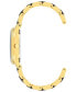 ფოტო #2 პროდუქტის Women's Three-Hand Quartz Gold-Tone Alloy with Gray and Brown Resin Bracelet Watch, 32mm