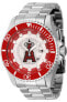Invicta Men's 43466 MLB Los Angeles Angels Quartz Red Silver White Black Dial...