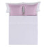 Cushion cover Alexandra House Living Light mauve 55 x 55 + 5 cm