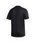 ფოტო #4 პროდუქტის Men's Black Texas A&M Aggies Football Practice AEROREADY Pregame T-shirt