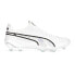Фото #1 товара Puma King Ultimate Brilliance Firm GroundAg Soccer Cleats Womens White Sneakers