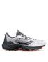 Saucony Aura TR trail running trainers in fog and lotus