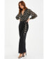 Women's Plus size Chiffon Gold & White Polka Dot Jumpsuit