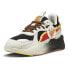 Фото #2 товара Puma RsX X Cheetah Fh Lace Up Mens Black, Off White Sneakers Athletic Shoes 397